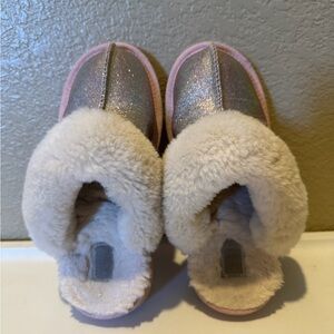 UGG Cream Shearling Lined Slip-On Mule